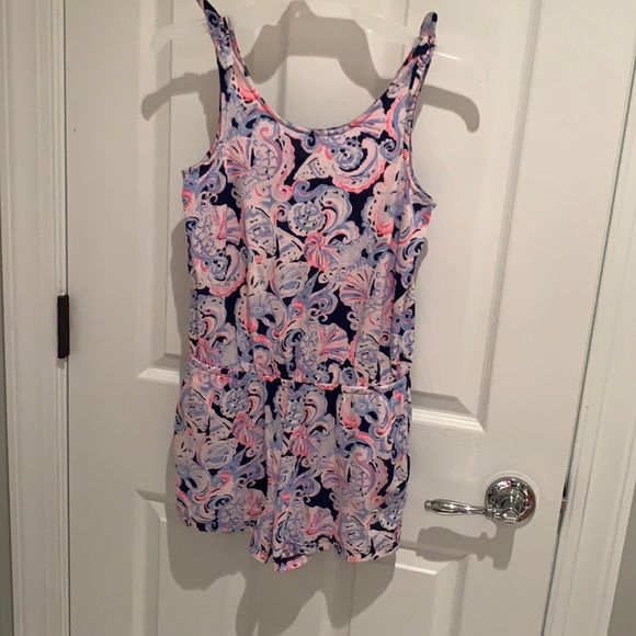 Lilly Pulitzer Girls Romper size L (8-10) - Picture 1 of 3